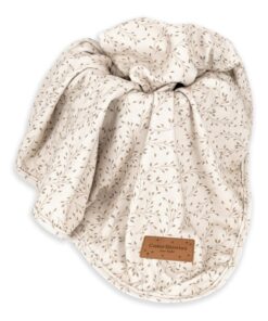 Bavlnená deka pre bábätko - bylinky