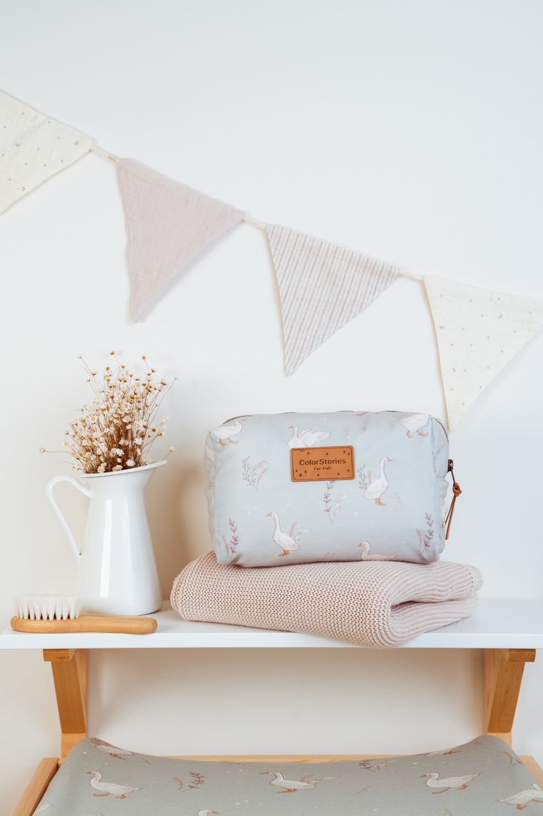 Kozmetická taštička - šťastná hus – Obrázok 2