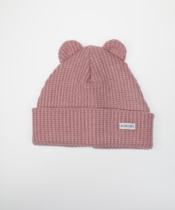 Kokoro zimná čiapka s uškami - ružová